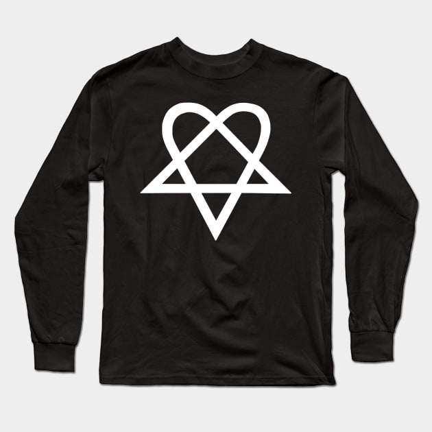 Heartagram Bam Margera Him Long Sleeve T-Shirt by The_Shape